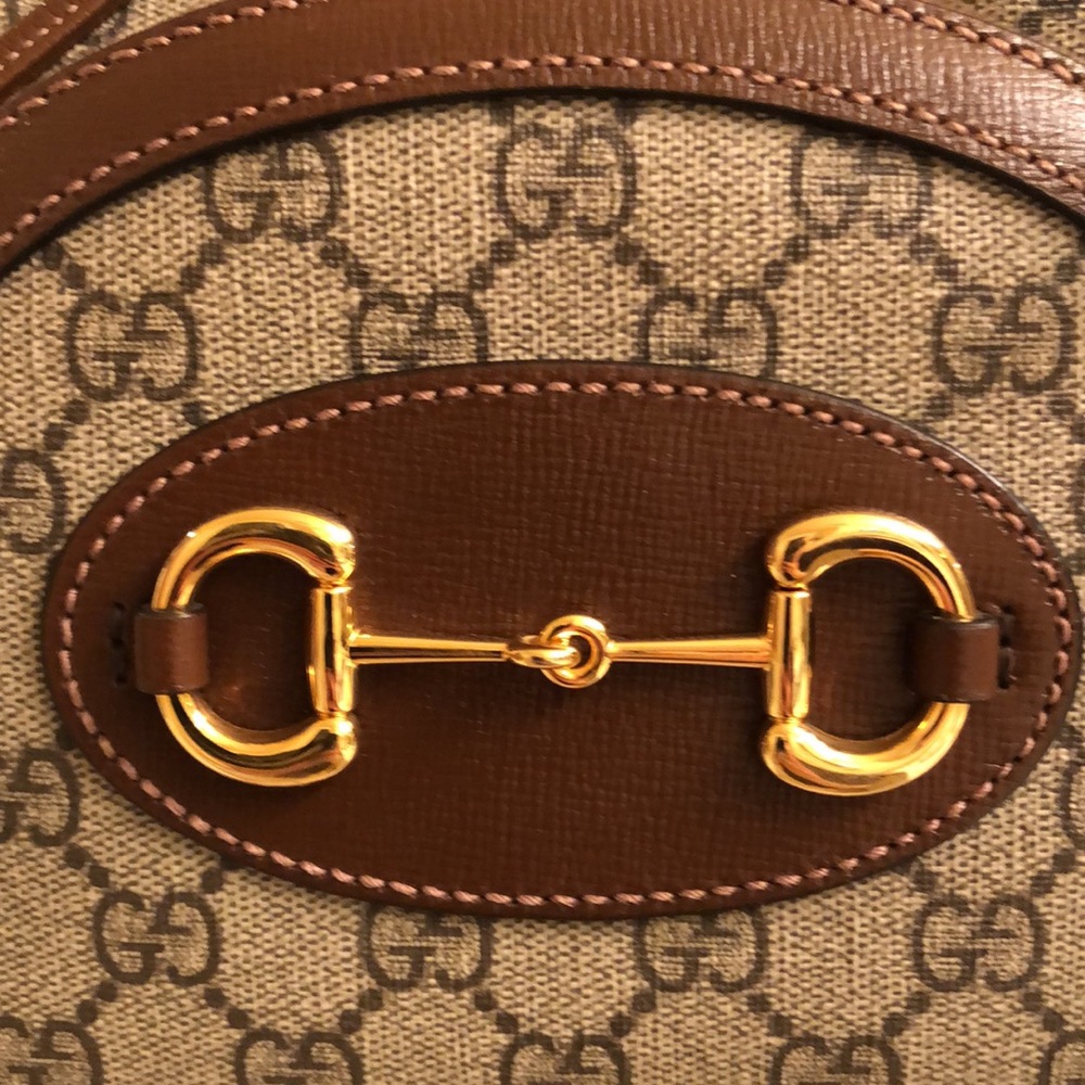 Gucci Horsebit 1955 Backpack GG Coated - Picture 4 of 11